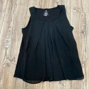 New York & Company NY&C Black Tank Top Medium M